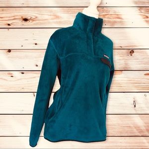 Patagonia Teal Pullover Jacket Women's L